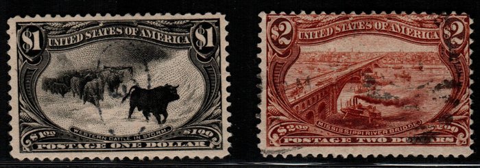 USA - 1898 - Omaha Expo - Unificato catalogue nos. 149/157