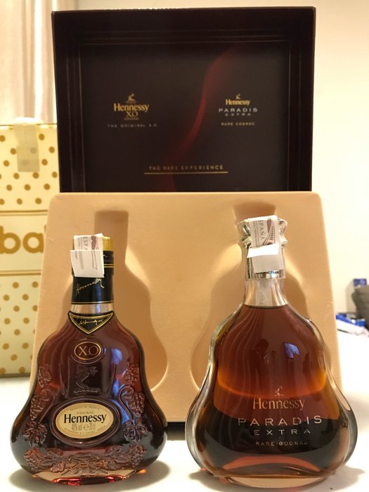 Hennessy Xo And Paradis Exclusive Rare Set
