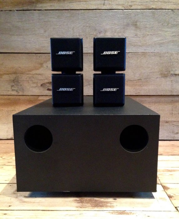 Bose Acoustimass AM-5 + double/twin cube speaker system