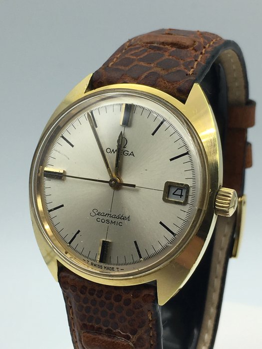 Omega Seamaster Cosmic 70's_Gents ref 136016 Gold plated