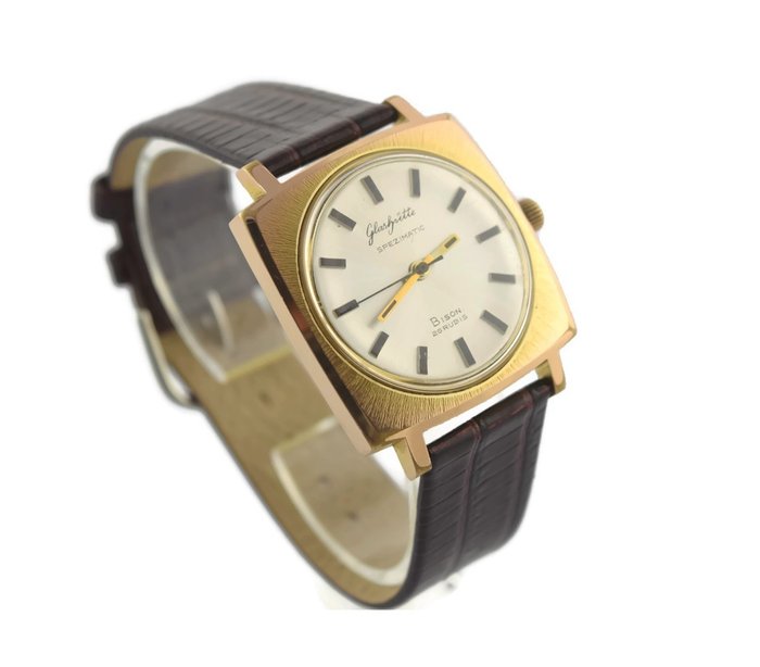 GUB Glashütte – Spezimatic Bison 26 rubis cal. 74 classic luxury watch – Man – 1970-1979