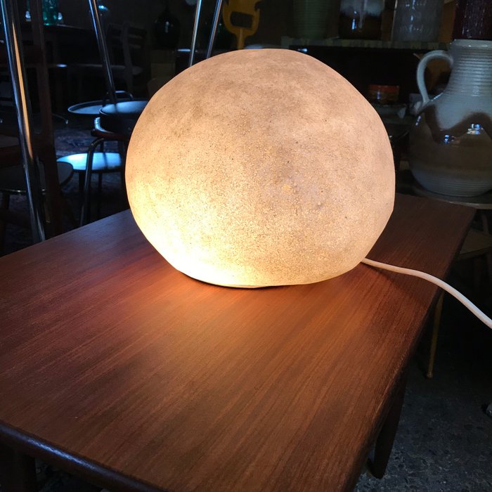  Andre Cazenave for Atelier A  - Moon rock floor lamp