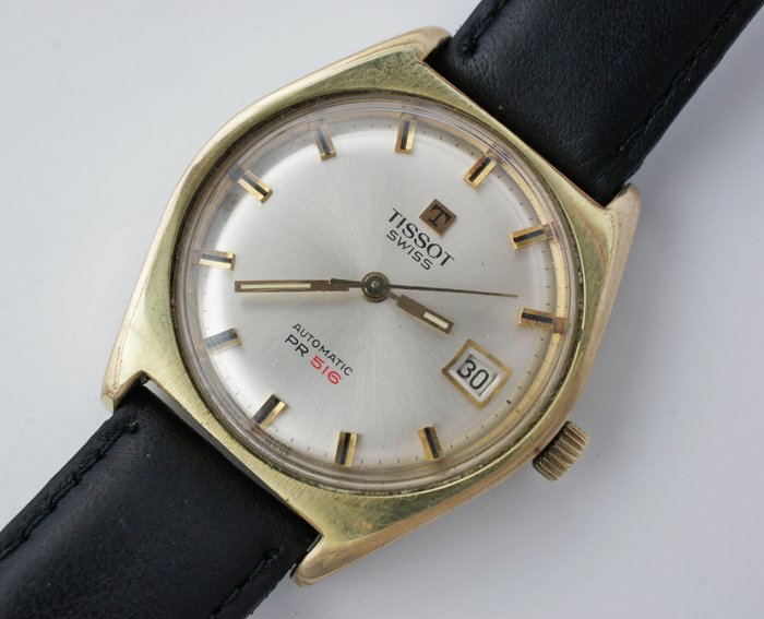 Tissot PR 516 automatic - vintage men's wristwatch - 1960s