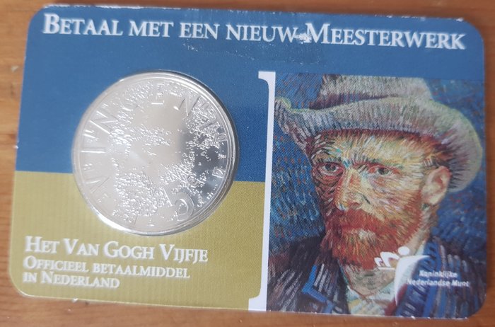 The Netherlands – 5 Euro 2003 ´Vincent van Gogh´ in coin card.
