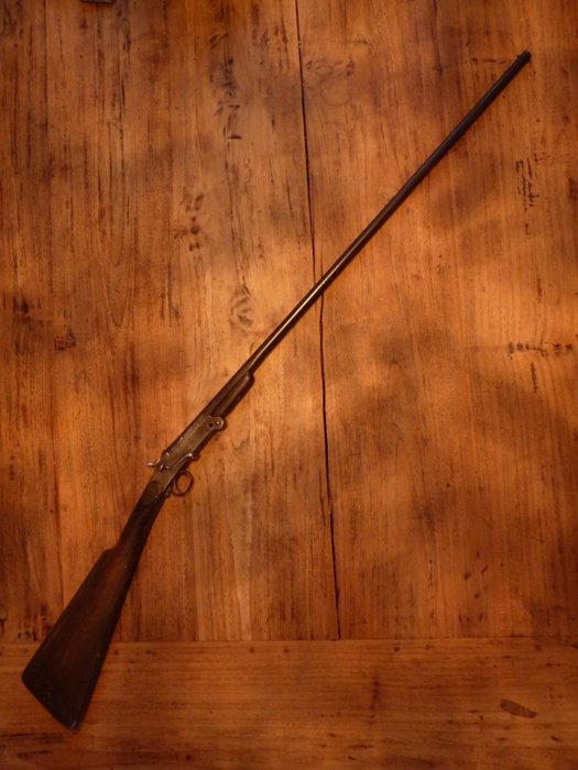 19th century Liege (ELG) Flobert rifle cal 9 mm smooth barrel, Belgium