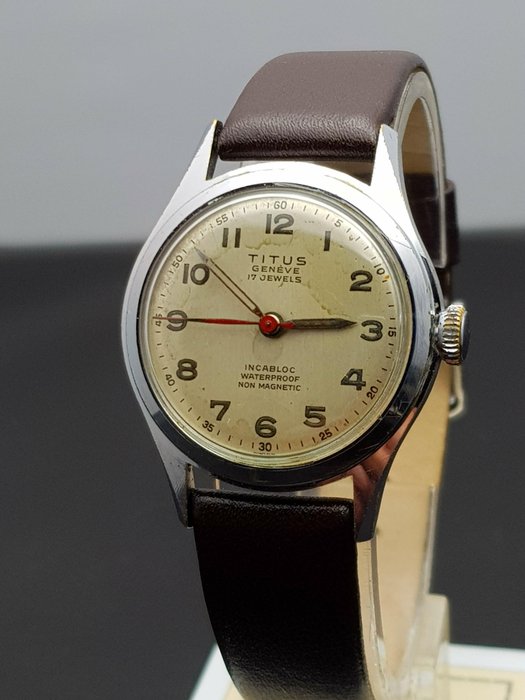 Titus Genève - wristwatch - Swiss made 1950s