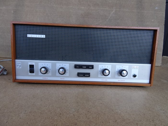 RARE Philips AG 9018 Stereo HIFI Tube Amplifier from 1964