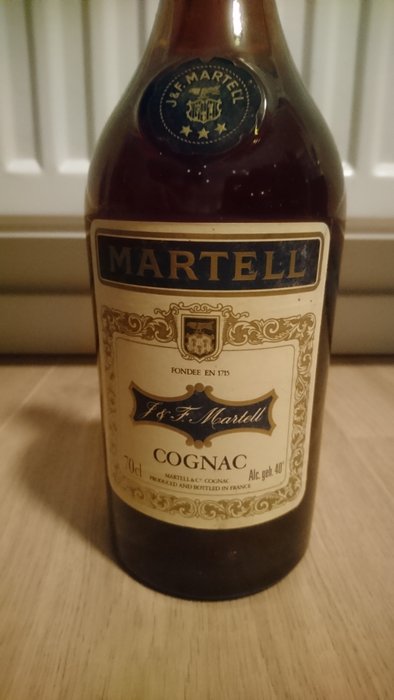 Martell VS *** Grande Fine Cognac 70cl 1970's