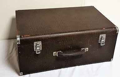 Cheney England - wooden trunk, United Kingdom, mid 20th century