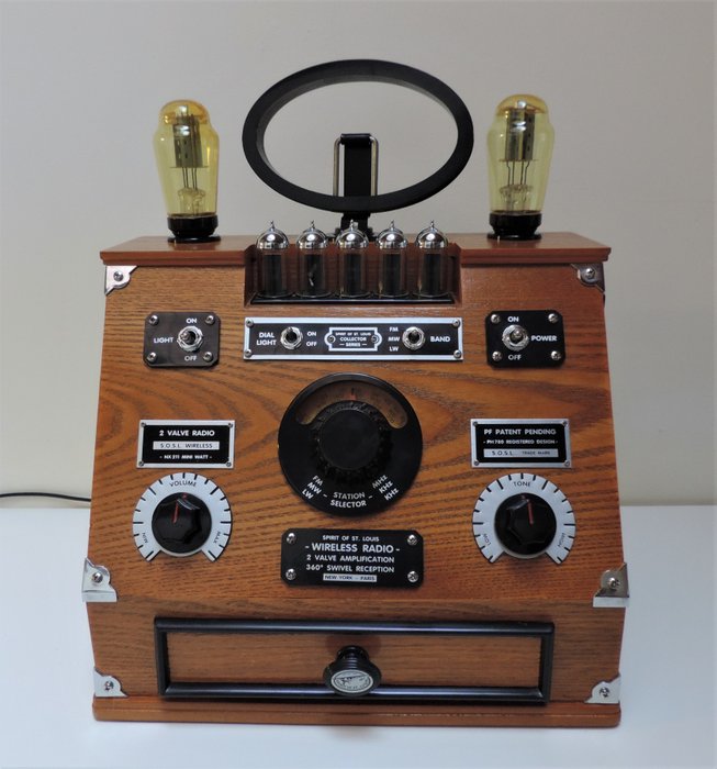 Spirit of St. Louis S.O.S L valve wireless radio