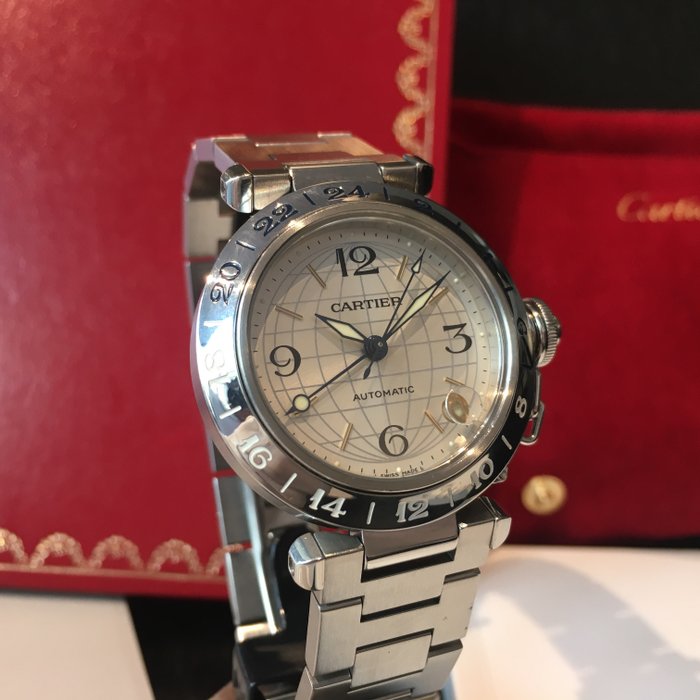 Cartier - Pasha GMT Automatic, Globe 
