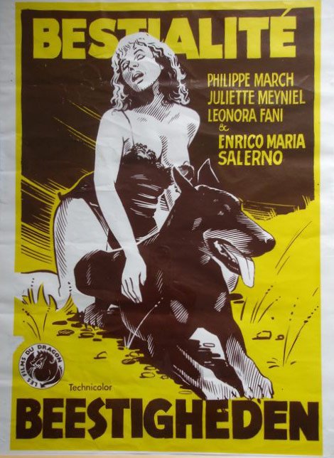 Film: Beestigheden - Bestialité - Italie - 1976