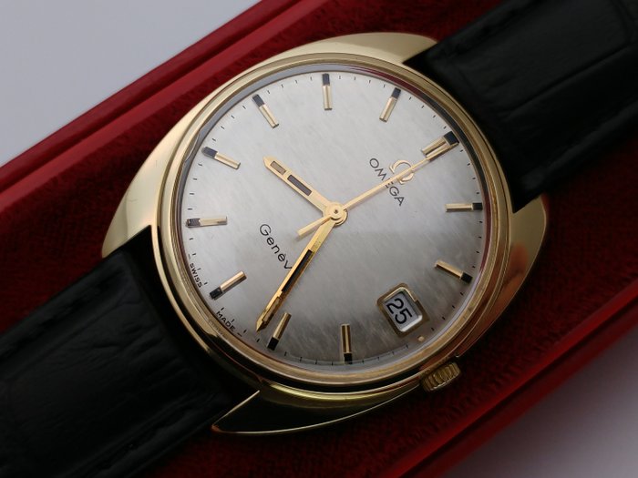 Omega Genève 18 kt (750‰) yellow gold - men’s - year 1970 - no reserve price