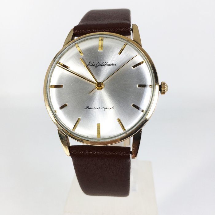 Seiko Goldfeather Diashock 14K Gold-filled Men's Watch - 1960s