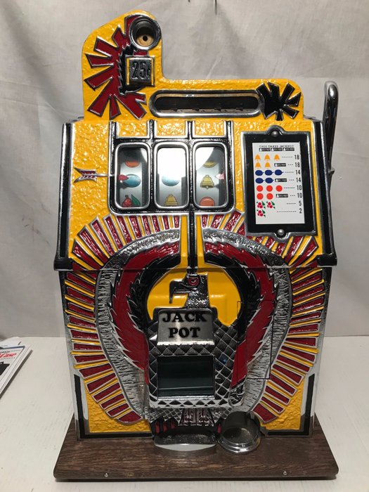 1931 Mills War Eagle gambling machine / Slot machine