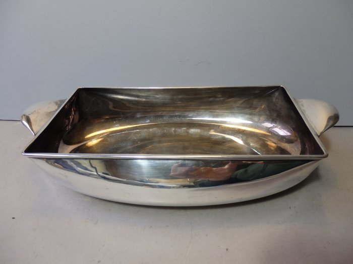 Wiskemann - Silver plated scale in Art Deco - marked and numbered