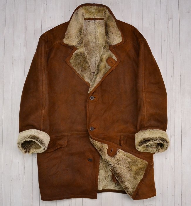 Pierre Cardin - Leather Fur Inside Jacket - Catawiki