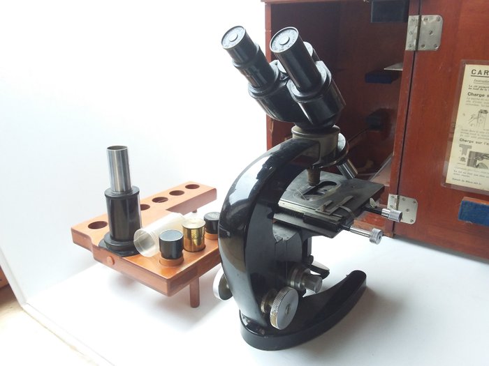 Carl Zeiss, Jena binocular compound microscope