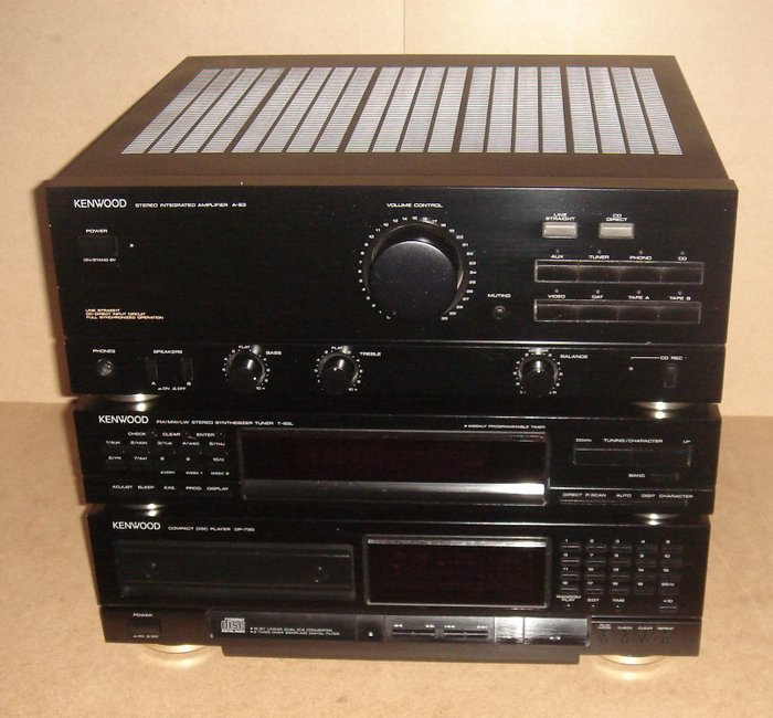 Kenwood amplifier Type:A93 / Tuner Type:T93L / CD player Type:DP730