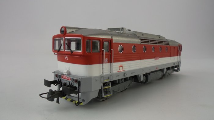 Roco H0 - 62922 - 柴油機車 - Rh 754 'Duikbril' - ZSR, ZSSK