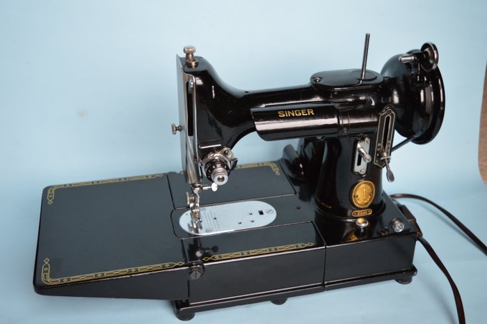 Singer 221 K1, Portable Sewing Machine, England, 1960s