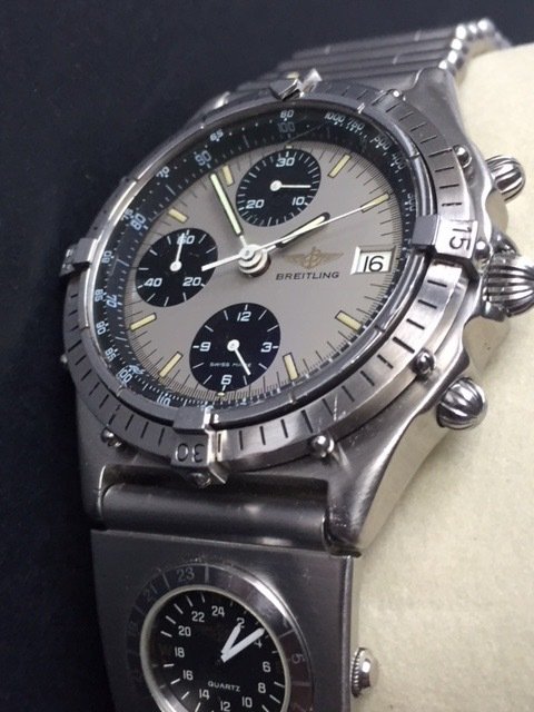 Breitling - Chronomat  UTC module Rouleaux bracelet - Ref. 81950 - Men - 1990-1999
