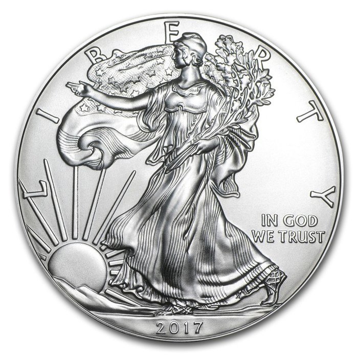 USA - 2x1$ - US Mint - 2 x 1 oz 999 silver silver coins - American