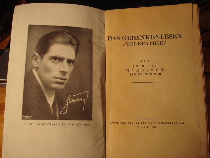 Erik Jan Hanussen - Das Gedankenlesen - 1920