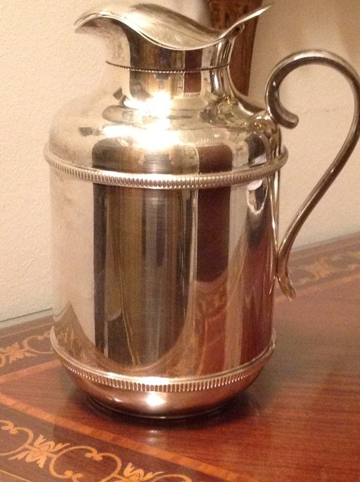 Sheffield sterling silver thermos carafe - Officine Standard, Cusano Milanino (MI), Italy - 1960s