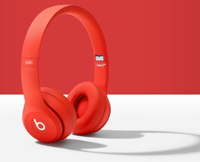 beats wireless solo 3 red
