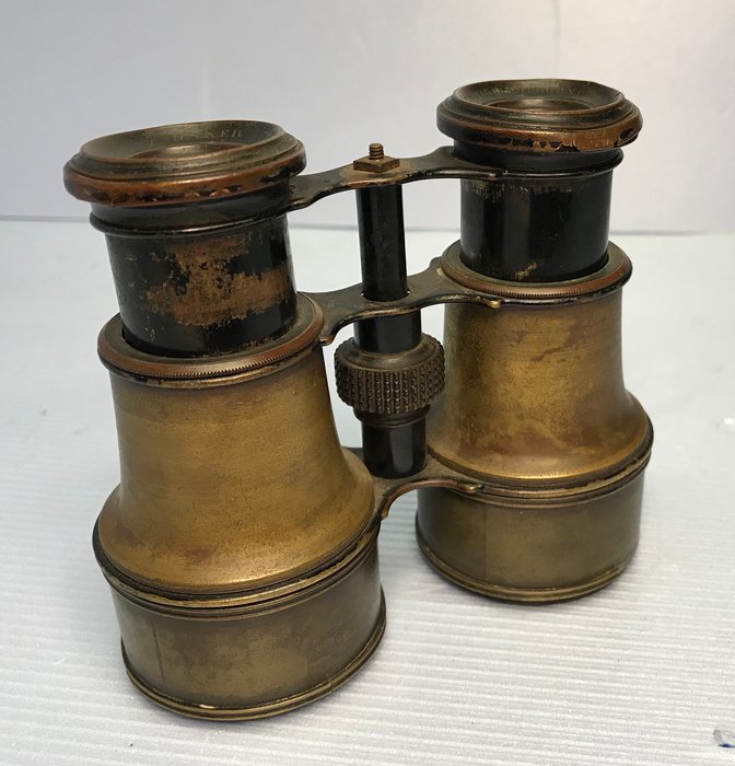 Antique Brass Binoculars By Baker, 244 High Holborn, London - Catawiki