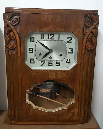 Westminster chiming clock, 8 hammers, France, c. 1930