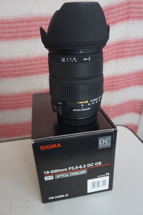 Sigma 18 0 Mm F3 5 6 3 Dc Os For Canon Catawiki