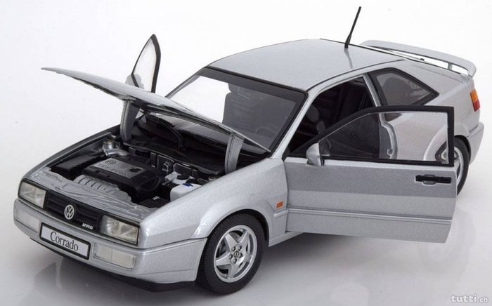Revell - scale 1/18 - Volkswagen VW Corrado VR6 (1991-1995) - metallic silver - limited edition 700 pieces!