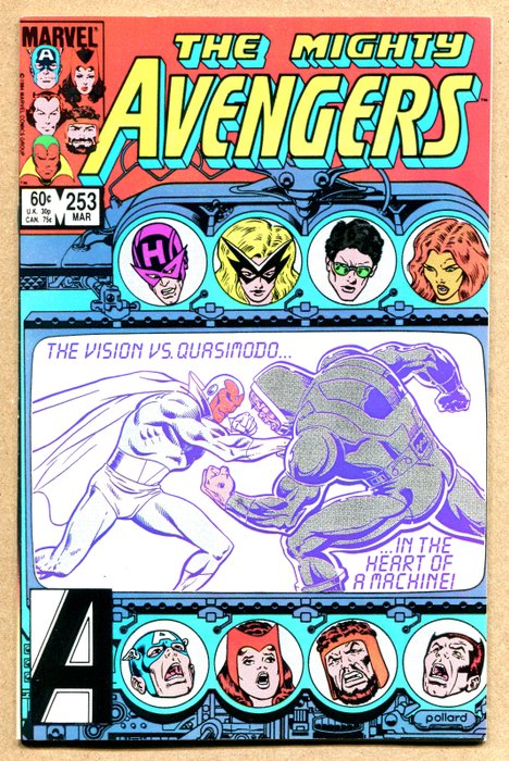 httpskavels15769845 the avengers marvel comics range 201 to 299 direct version x37 sc 1980 1989