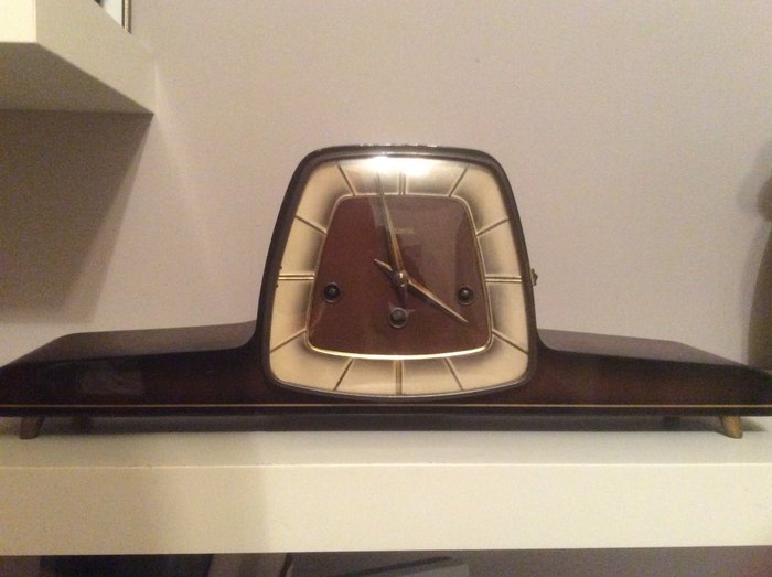 HERMLE Westminster mantel clock-FHT timepiece 340-020 -1950s