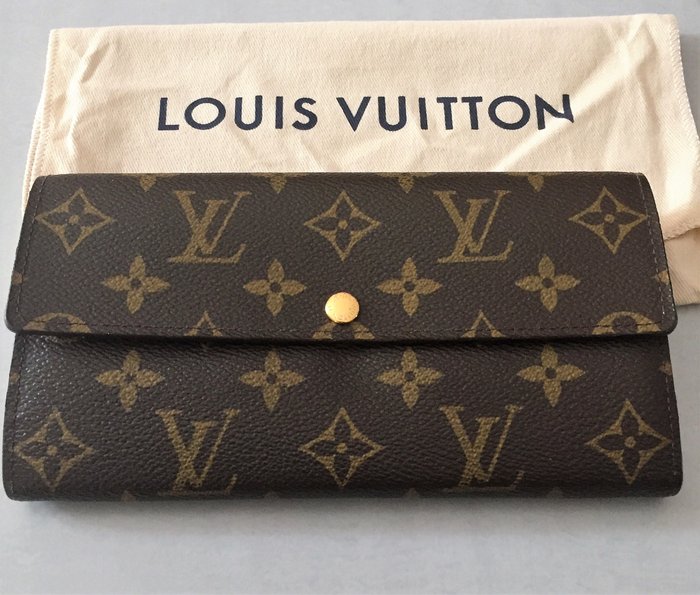 Louis Vuitton - "Sarah" Wallet Limited Edition (Floral inside) - Catawiki