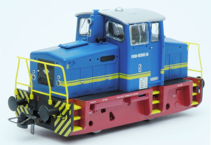 Dingler H0 - 010168 - O&K industrial diesel locomotive 'Ford Werke AG'