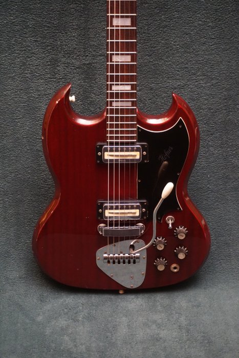 Vintage Hofner SG / E-Gitarre von 1970 / Modell 174 Tremolo /  mit Koffer