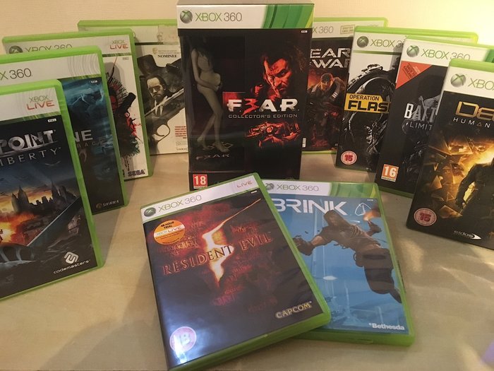 FEAR 3 Collectors Edition Xbox 360 Boxset + 10 Massive Xbox - Catawiki