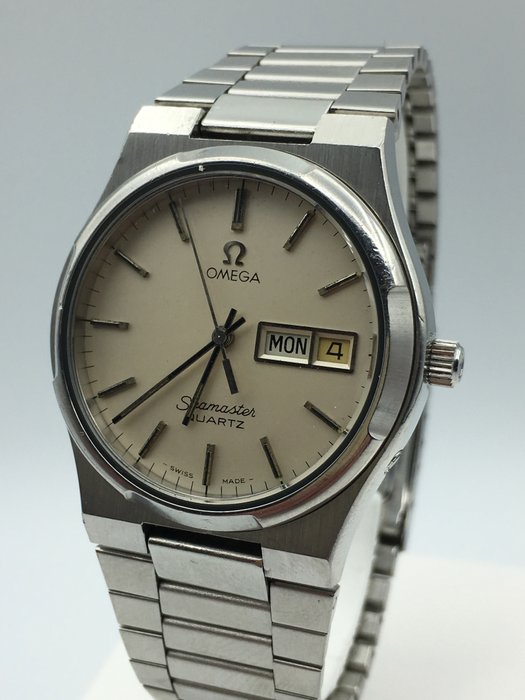 Omega Seamaster Day and Date 80's Gent ref 3960871 Cal - Catawiki