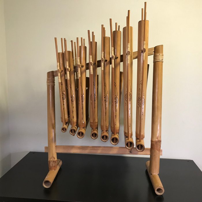 Angklung, bamboo instrument - Indonesia - second half of the 20th century