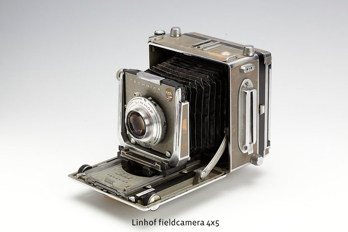 Linhof Super Technika IV field camera 4x5 inch (1963 - 1976) Serial N°: 62847