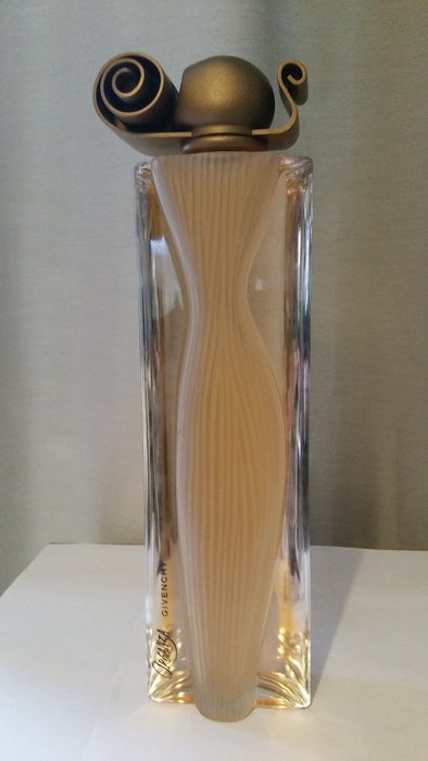 Givenchy  - Flacon de parfum factice "Orgenza" grand modèle en verre