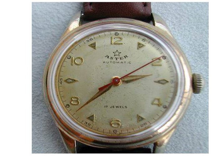 Aster -  vintage Automatic Mouvement: AS 1361 N Swiss Made - Unisex - 1901-1949