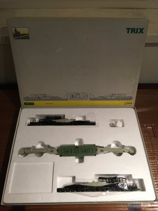 Trix H0 - 23994 - Zwaartransport "Tragschnabelwagen" - DB