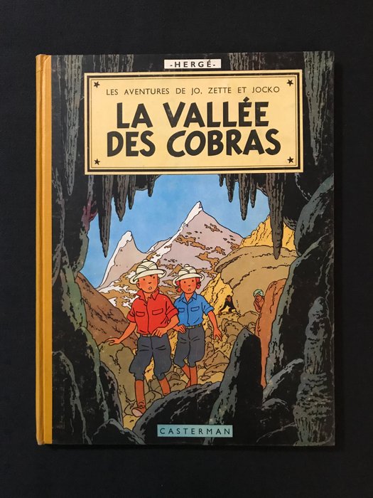 Jo, Zette et Jocko T5 - La Vallée des Cobras - C - EO (1957)