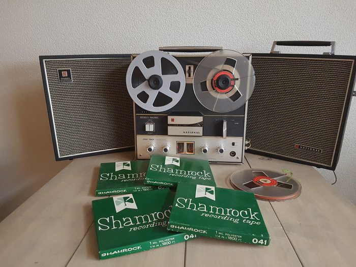National (Panasonic) RS-760S tape recorder + Speakers