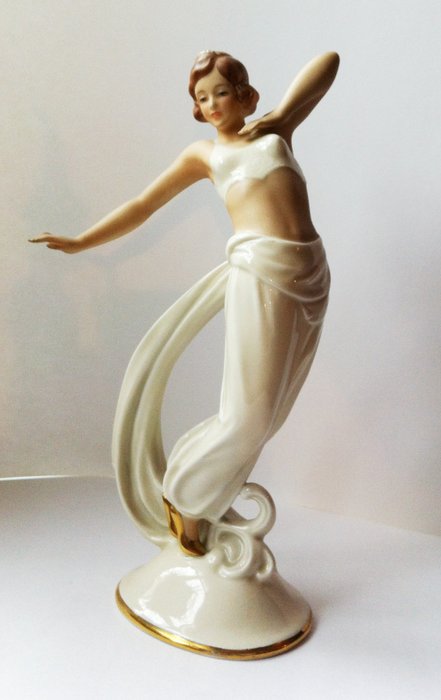 Pirkenhammer Porcelain Dancer Figurine