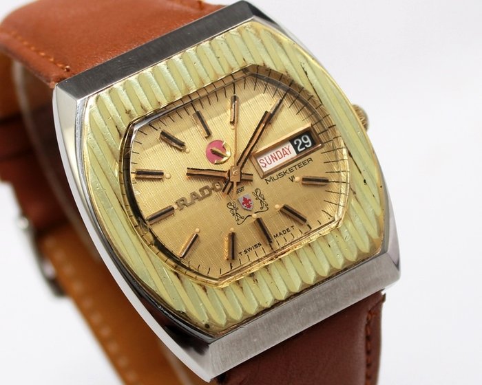 Rado "Musketeer" Mens Vintage Wrist Watch - circa 1970s